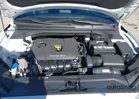 2020 Hyundai Veloster 2.0 Premium z USA, uszkodzony, nr VIN KMHTG6AF2LU028731